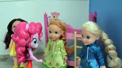 Et Équestrie filles petit mon partie poney les tout-petits avec Sleepover 1 anna elsa