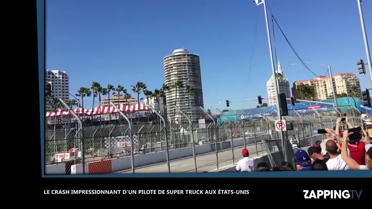 Un pilote de Super Truck se crashe après un saut spectaculaire (vidéo)