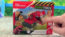 Bâtiment dinosaure Méga Nouveau jouets avec Dinotrux bloks construx ty rux d-structs revvit