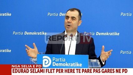 Report TV - Selami: E urova Bashën, të bashkohemi për një PD-të fortë