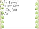 Dell 0gtn1 Replacement LAPTOP LCD Screen 156 WXGA HD LED DIODE Substitute Replacement