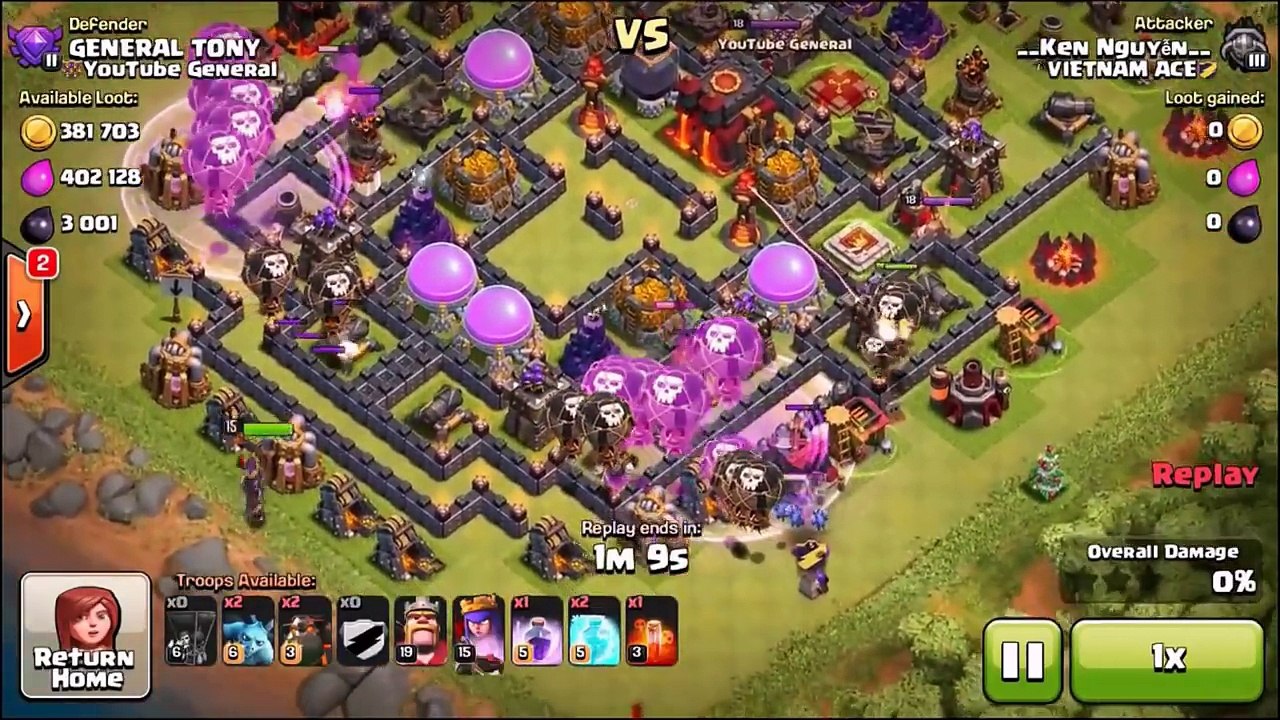 Clash of Clans - GOLD DEFENSIVE TROLLING! - Epic FAILS! and Defensive Replays!