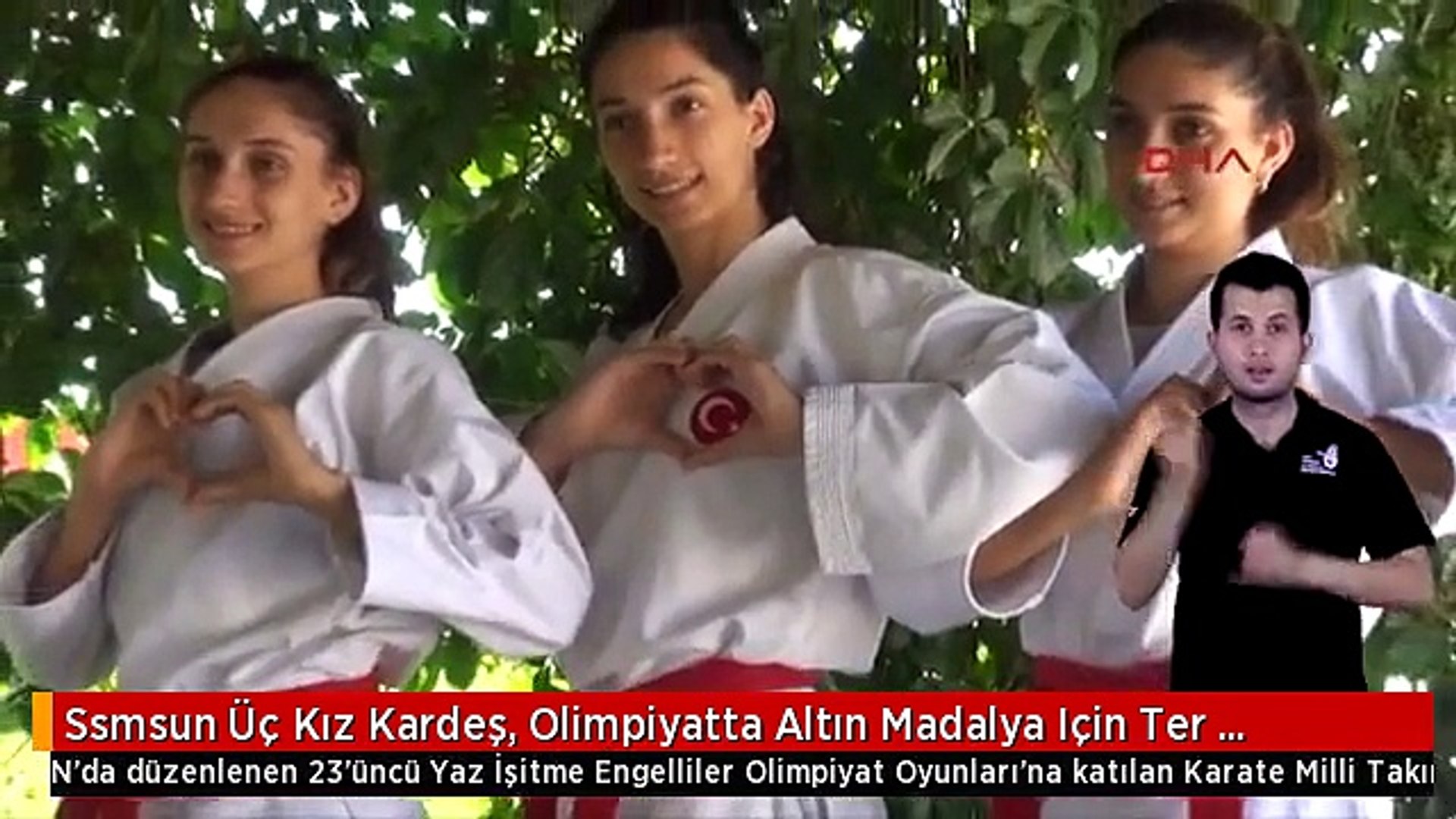 ⁣Ssmsun Üç Kız Kardeş, Olimpiyatta Altın Madalya Için Ter Dökecek