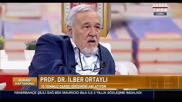 İlber Ortaylı'dan 15 Temmuz çıkışı!
