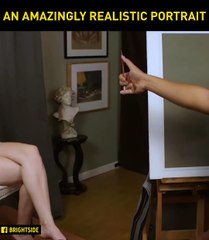 Bright Side - An amazingly realistic art... I could watch this all day long.