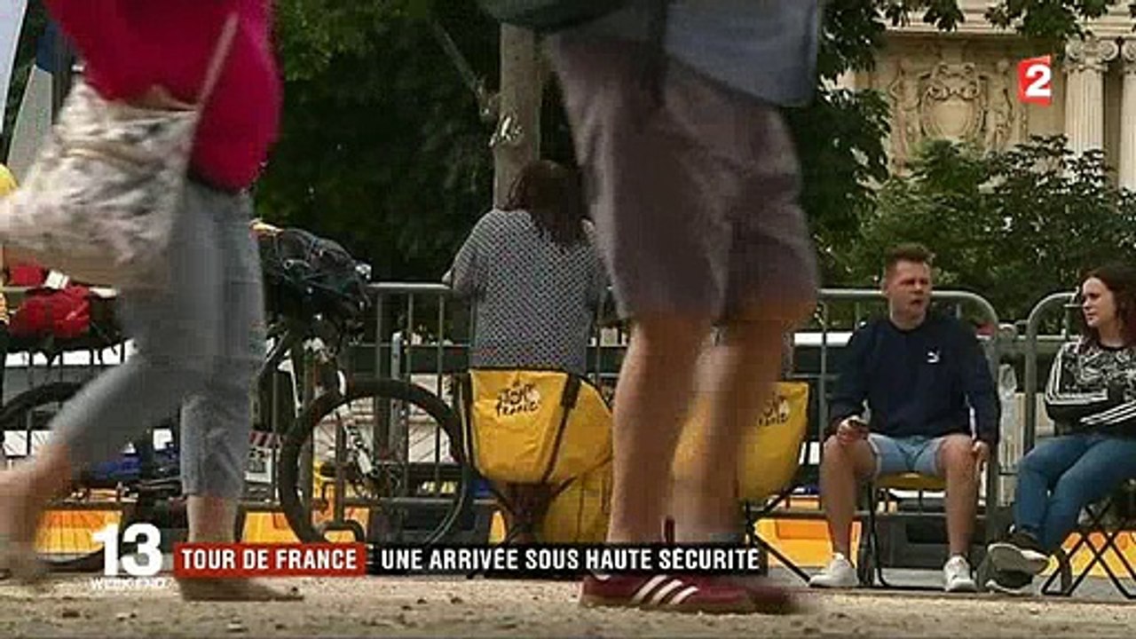 2.000 policiers mobilisés pour l'arrivée du Tour de France à Paris et un périmètre de sécurité établi sur des Champs-Ély