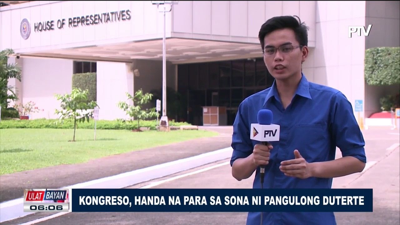 Kongreso, handa na para sa SONA ni Pangulong Duterte