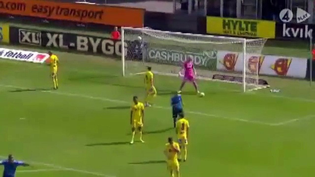 Halmstad 2:2 Sundsvall (Swedish Allsvenskan 22 July 2017)