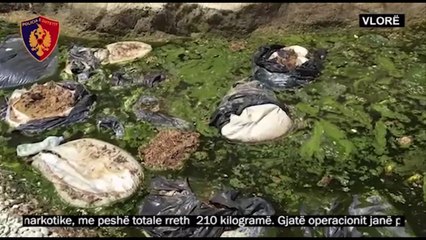 ZBULOHET DROGA NE LUMIN SHUSHICE, TRAFIKANTET E KISHIN HEDHUR NGA FRIKA E POLICISE LAJM