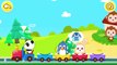 Baby Panda Games & Learn New Words | Animated Stickers Vehicle Themes | Babybus Kids Games