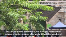 Israel installs security camera at Jerusalem holy site