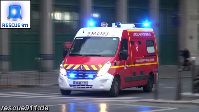 [Paris] VSAV BSPP (compilation)