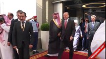 Cumhurbaşkanı Erdoğan Suudi Arabistan'da