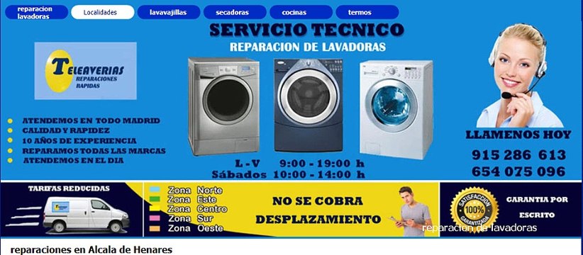 reparaciones en Alcala de Henares