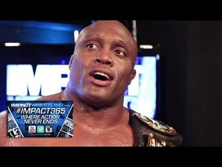 #IMPACT365 Lashley After Defeating Jeff Hardy To Retain The Title