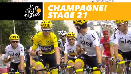 Champagne time ! - Étape 21 / Stage 21 - Tour de France 2017