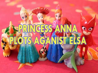 Descargar video: PRINCESS ANNA PLOTS AGANIST ELSA BOWSER JESSIE TOY STORY 3 ARIEL OWLETTE PJ MASKS Toys BABY Videos, FROZEN , DISNEY , PI