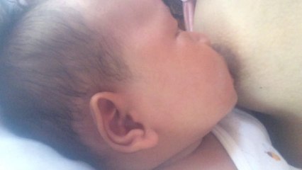 Mama Breastfeed The Baby