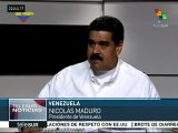 Venezuela: Maduro aboga por una Comisión de la Verdad, Justicia y Paz