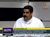 Maduro: Todos los municipios de Vzla. tendrán un constituyentista