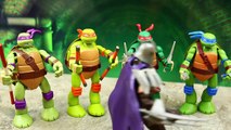 Ninja Turtles Mutations Shredder Builds Army Transforming the Turtles Using Secret Play Do