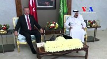 Erdoğan Suudi Arabistan Kralı Salman'la Görüştü