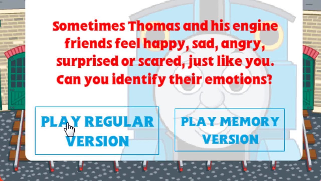 NEW Thomas and Friends game. Learn Emotions! Full game video