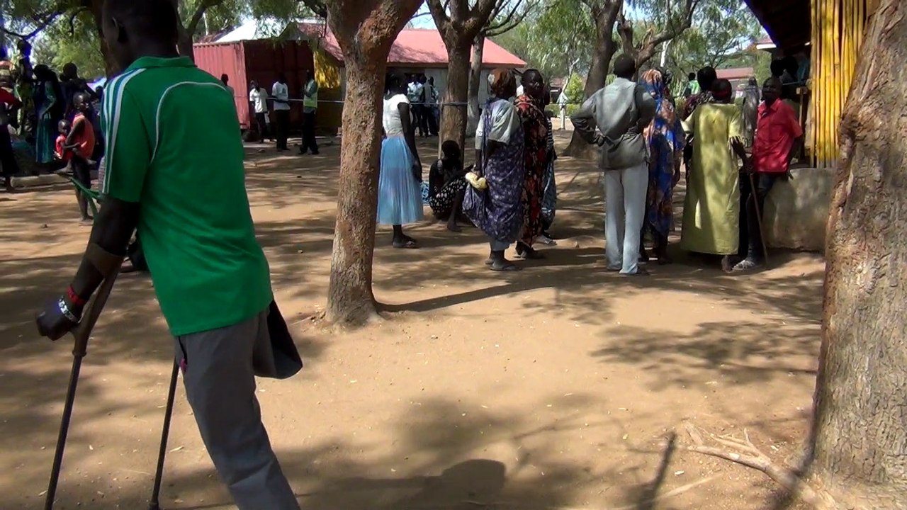 Le PAM & World Vision au Centre Lologo, Soudan du Sud