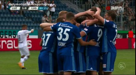 Tomi Juric Goal HD - Luzern 1 - 0 Lugano - 23.07.2017 (Full Replay)