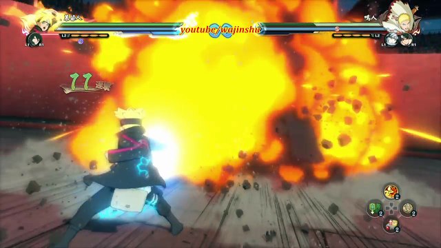 Naruto Ultimate Ninja Storm 4 Road to Boruto - New Hokage Naruto DLC Complete Moveset 1080