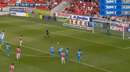 1st Half 22'   Romarinho (Penalty) GOAL HD - Kalmar	1-0	AFC Eskilstuna 23.07.2017