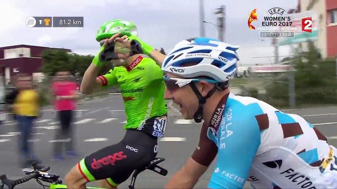 Tour de France 2017 : un coureur français demande sa compagne en mariage, elle dit "oui"