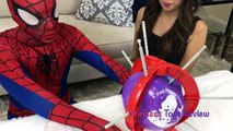 Bolsa ciego huevo familia divertido juego Niños misterio paquete hombre araña apilar kerplunk disney tsum tsum