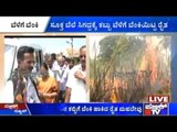 Mandya: Frustrated Of Getting Unsatisfactory Returns, Farms Burns Down Farm