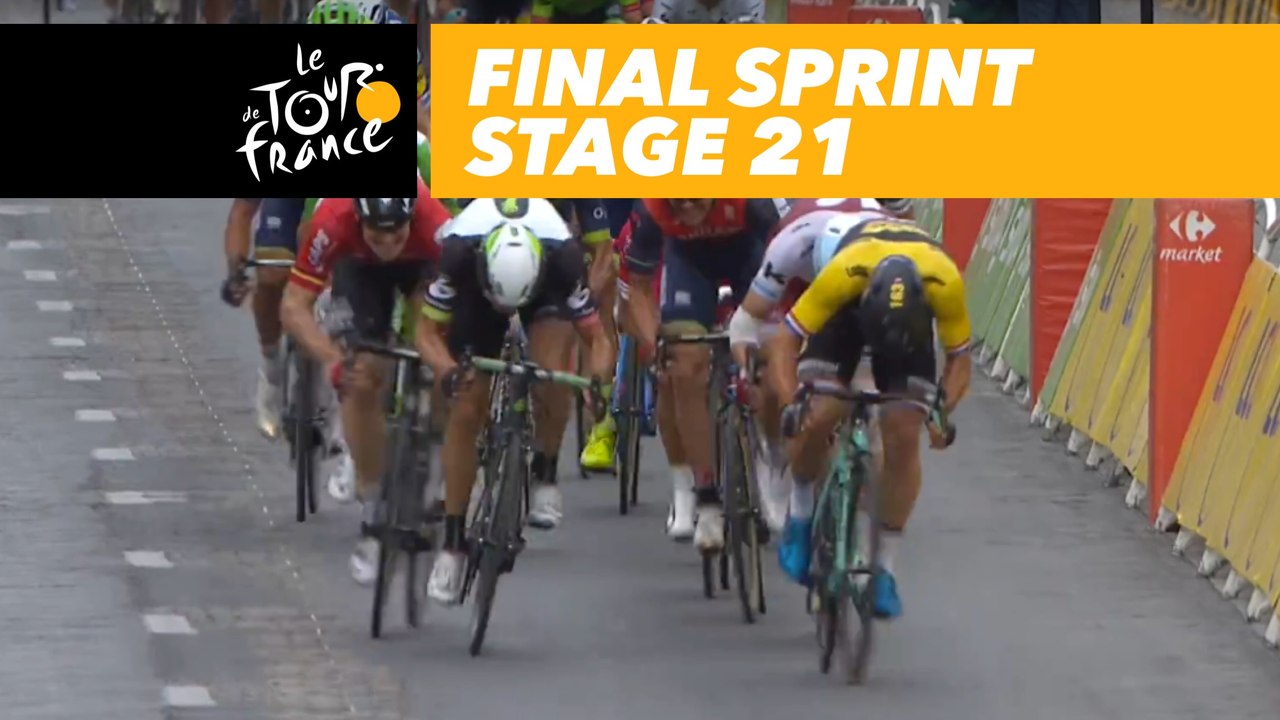 Arrivée / Finish - Étape 21 / Stage 21 - Tour de France 2017