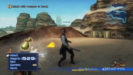 Balthier Dagger Moveset