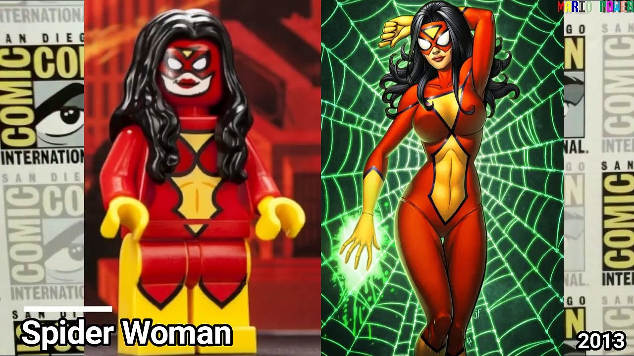 All Lego Comic Con Minifigures (2011/2017) - Lego vs Comics
