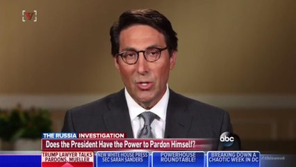 President Trump's Lawyer: Supreme Court Will Decide If Self-Pardon Is Constitutional