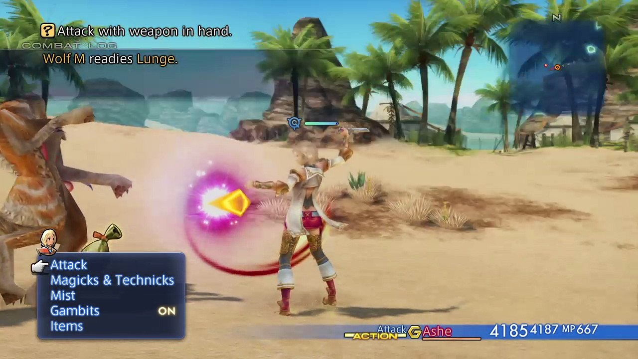 Ashe Ninja Sword Moveset