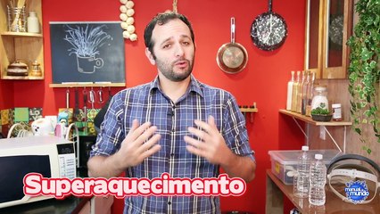 É REAL: Água explode no micro-ondas! Nós testamos