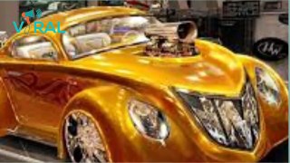 Golden Pure Gold Car Live From USA