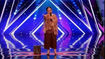 Big Benji- The 73-Year-Old Gets to Live Her Dream on the AGT Stage - America's Got Talent 2017