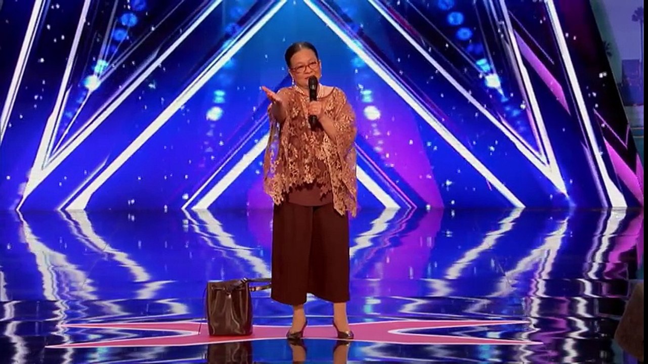 Big Benji- The 73-Year-Old Gets to Live Her Dream on the AGT Stage - America's Got Talent 2017