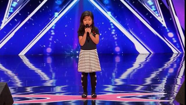 Celine Tam- 9-Year-Old Stuns Crowd with -My Heart Will Go On- - America's Got Talent 2017