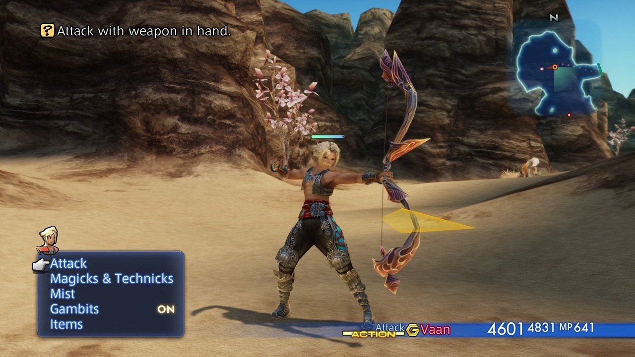 Vaan Archery Moveset
