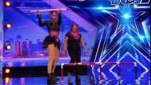 Shemika Charles- Limbo Queen Amazes The AGT Judges - America's Got Talent 2017