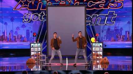 Tony and Jordan- Identical Twins Dazzle With Magic - America's Got Talent 2017