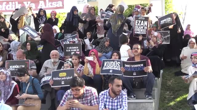 Israil'in Mescid-i Aksa'ya Yönelik Ihlallerine Tepkiler