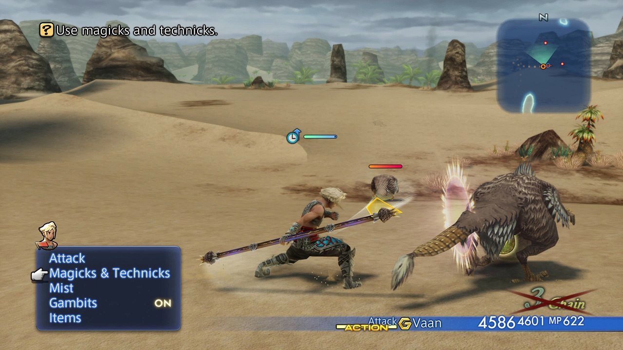 Vaan Polearm Moveset