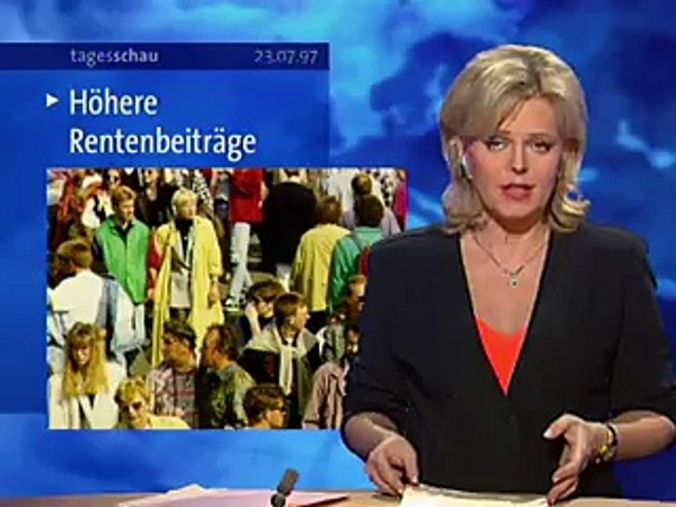 Tagesschau | 23. Juli 1997 20:00 Uhr (mit Eva Hermann) | Das Erste